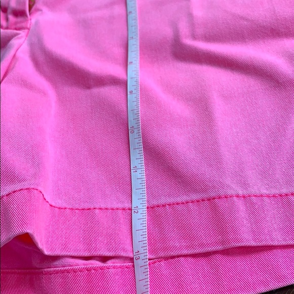 J. Crew shorts neon pink Chino cotton size 4 - Picture 4 of 8